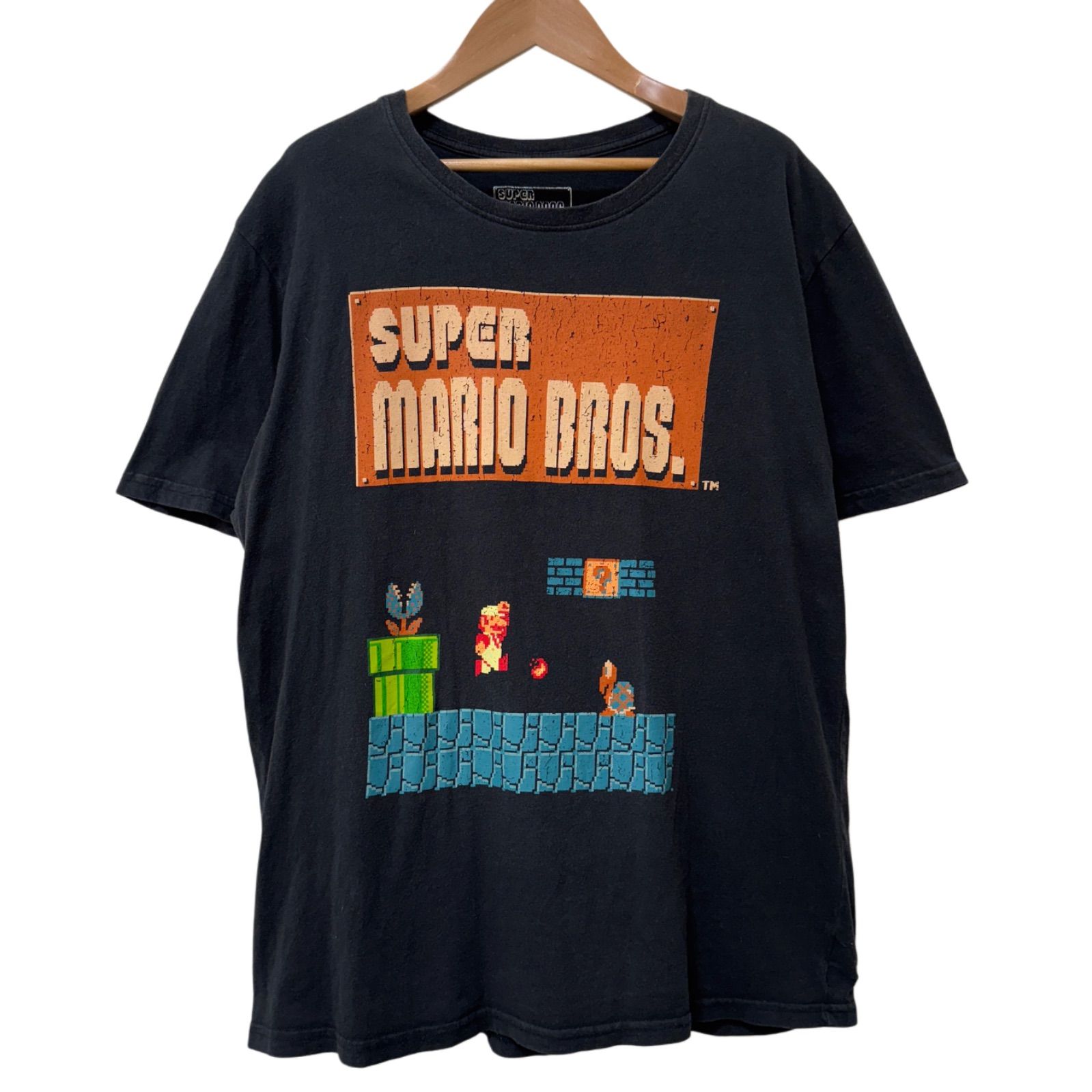 【貴重・発禁】 任天堂 マリオ Tシャツ 古着 ICE NINE KILLS ロンT スーパーマリオブラザーズ 【Nintendo TOKYO取り扱い商品