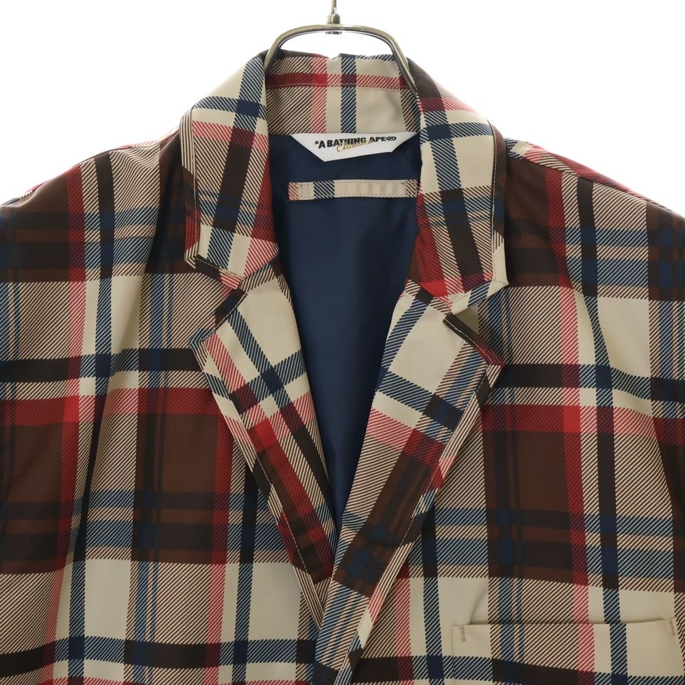 A BATHING APE (アベイシングエイプ) ラブジェネチェック ポリエステル