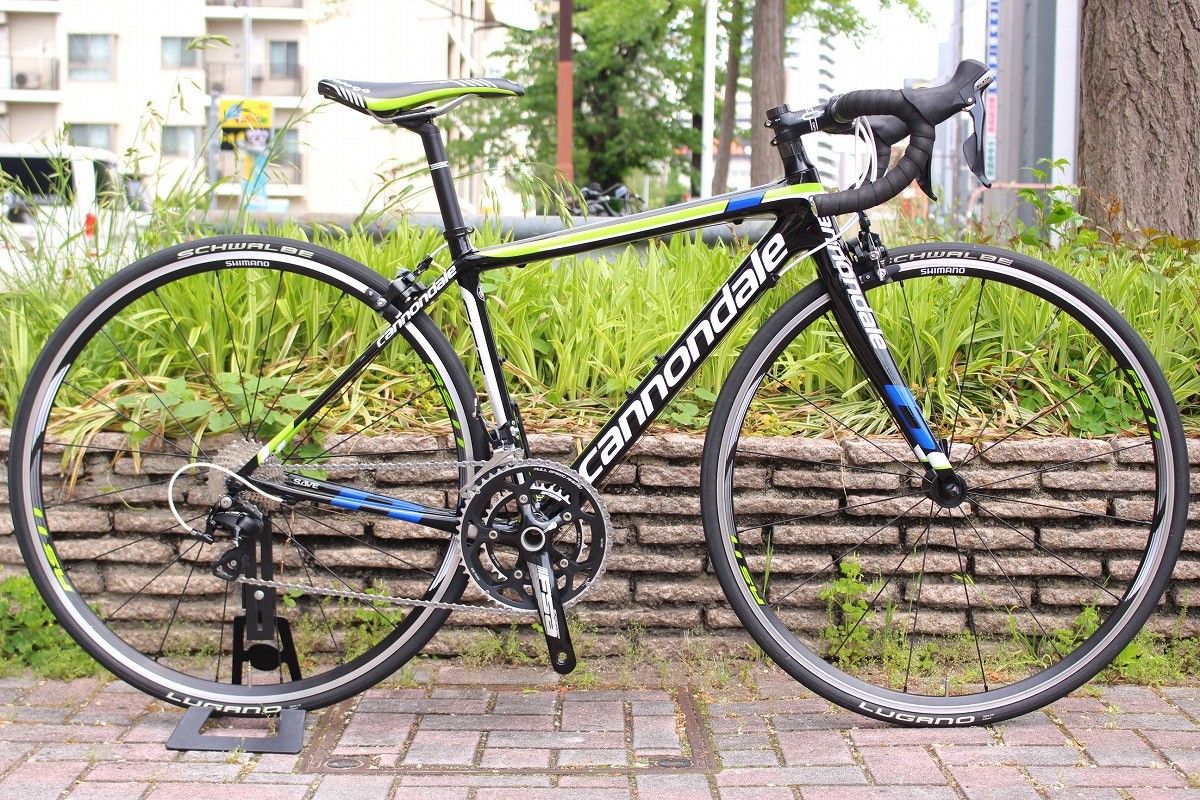 キャノンデール CANNONDALE スーパーシックス SUPERSIX EVO 2015 44 シマノ 105 5800 MIX カーボン ロードバイク【名古屋店】