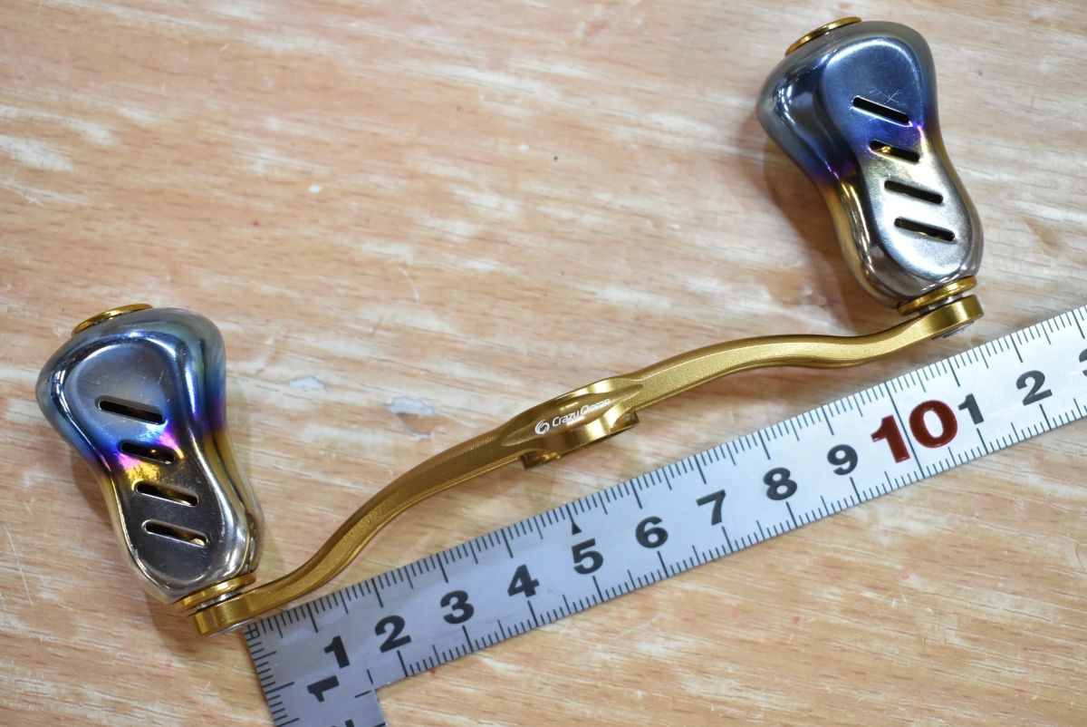 クレイジーオーシャン リブレ フェザー110 LIVRE ダブルハンドル カスタムハンドル ベイトリール