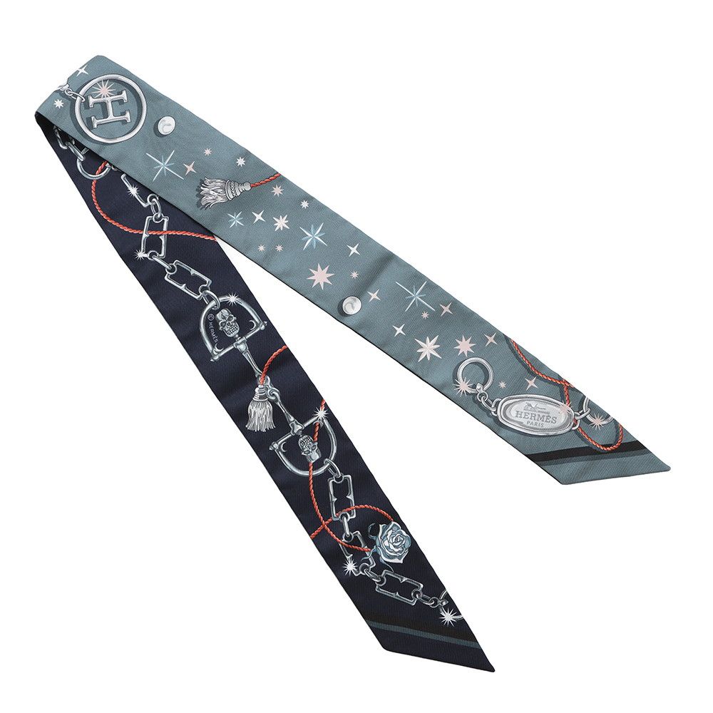 エルメス　ツイリー2本セット　セ・ラ・フェット エルメス ツイリー2本セット セ・ラ・フェット - メルカリ