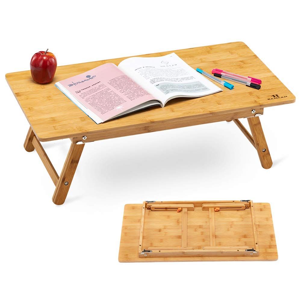 キャンプ 折りたたみテーブル ZXQZ キャンプテーブル、レイジーベッド折りたたみデスク、ラップ