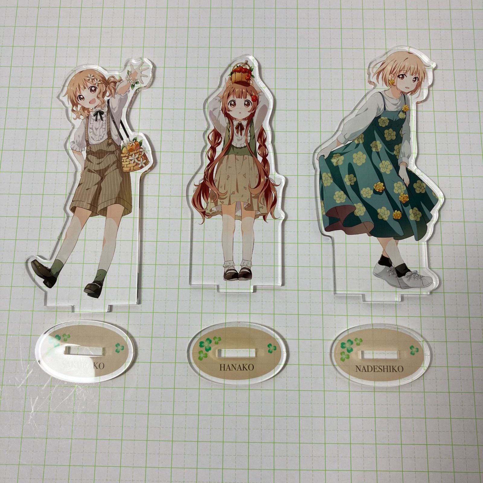 瀬戸店】ゆるゆり × 大室家 × アトレ アクリルスタンド 7点セット（大