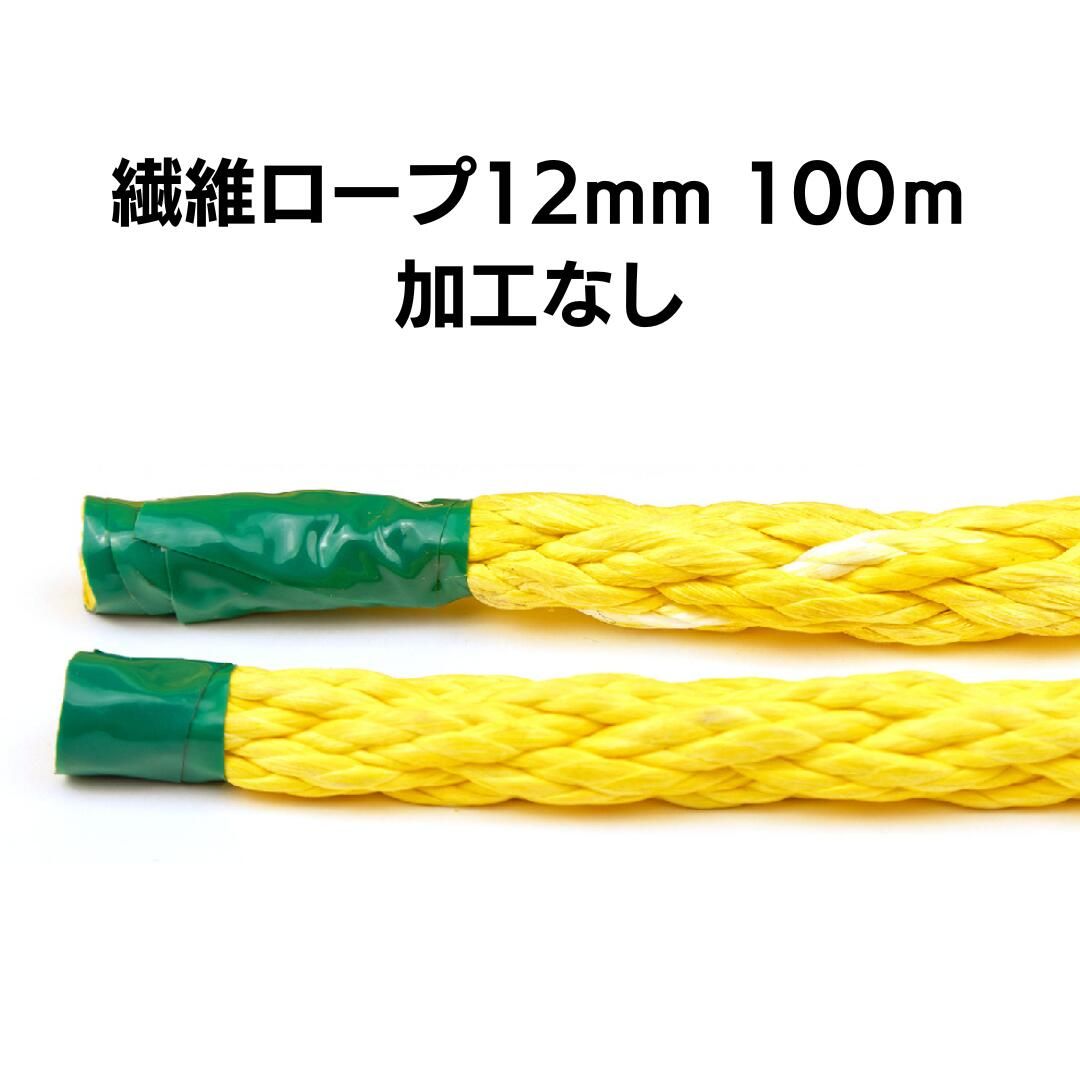 DSロープ12mm100m 加工なし