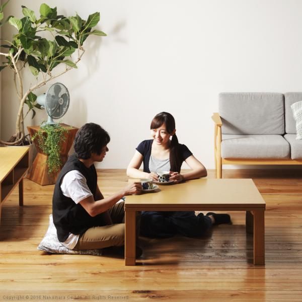 コタツテーブル 単品 こたつ 90×60cm 長方形 フラットヒーター 薄型 スリム 継ぎ脚 高さ変更 調整 調節 北欧 センターテーブル おしゃれ 折りたたみ 折り畳み 【mst-g0100260】