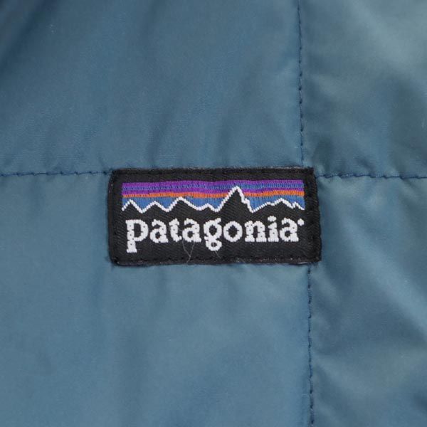 パタゴニア アウトドア 中綿ジャケット ネイビー系 patagonia ロゴ 