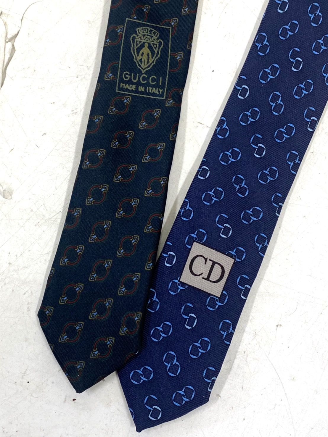 ネクタイセット 5本 Christian Dior GUCCI 他 Christian Dior - ネクタイ 5本セット クリスチャンディオール
