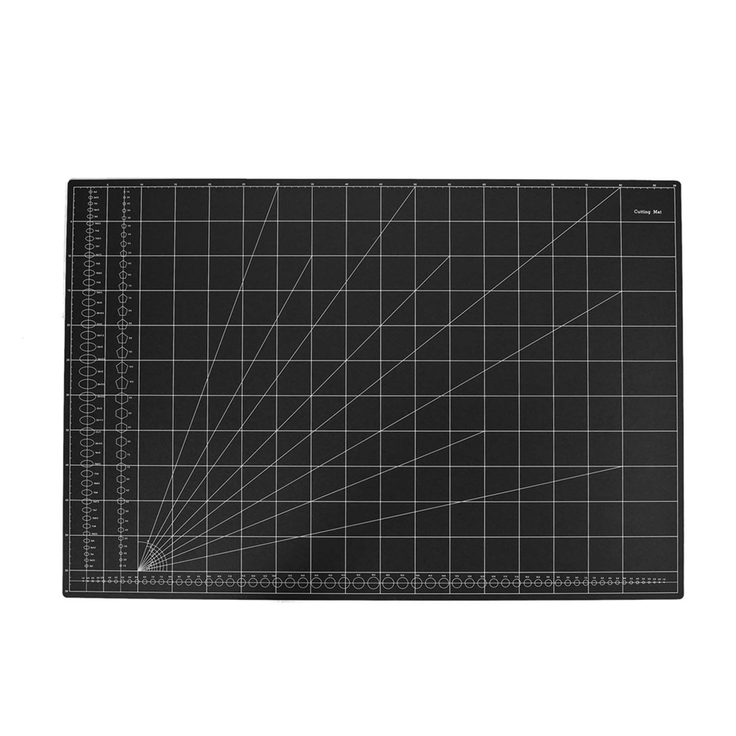 メモリ付き 両面タイプ 事務作業 両面タイプ 特大 工作 業務用 900×600×3mm 造形 ブラック 黒 手芸 特大A1判 カッティング ...