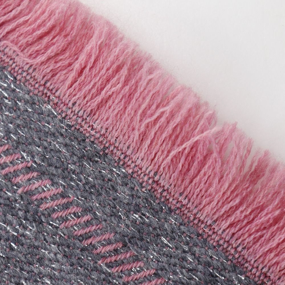 GUCCI】グッチ GGジャガード マフラー 598993 ウール×ナイロン