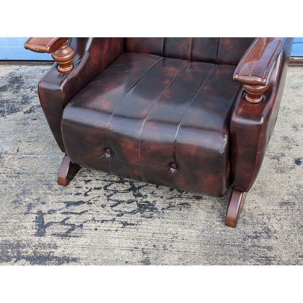 クラシック ミッドセンチュリー ヴィンテージ レトロ アームチェア 右