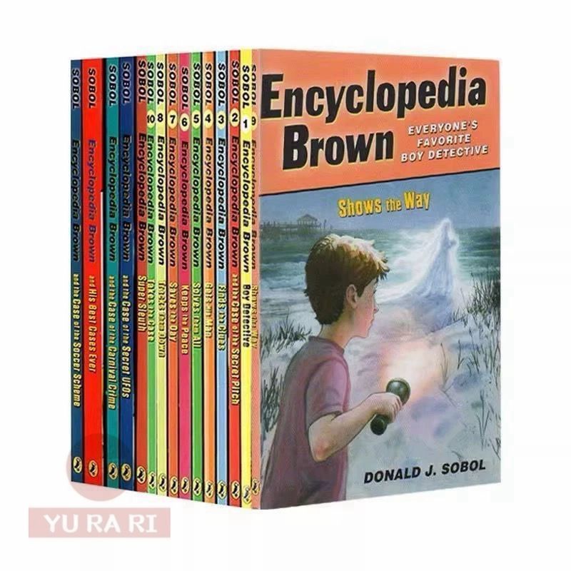 【新品未使用】Encyclopedia Brown 英語　洋書　15册#602