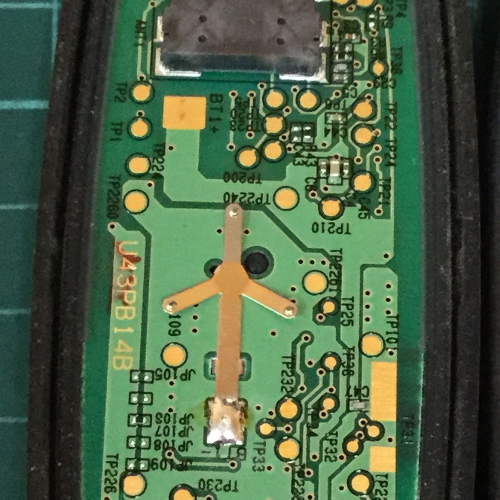 SU11044 スズキ U43PB14B 点灯無し 純正 セルボ ワゴンR MRワゴン モコ フレア AZワゴン 2ボタン スマートキー キーレス  リモコン