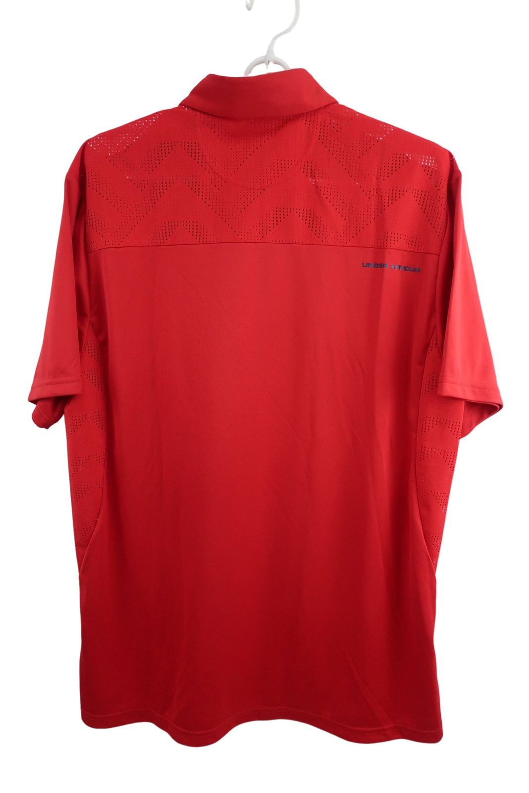 中古 メンズ アンダーアーマー UNDER ARMOUR 半袖ポロシャツ XL 白 ホワイト ボタンダウン｜ココゴルフ アンダーアーマー　メンズポロシャツ　XL 新品