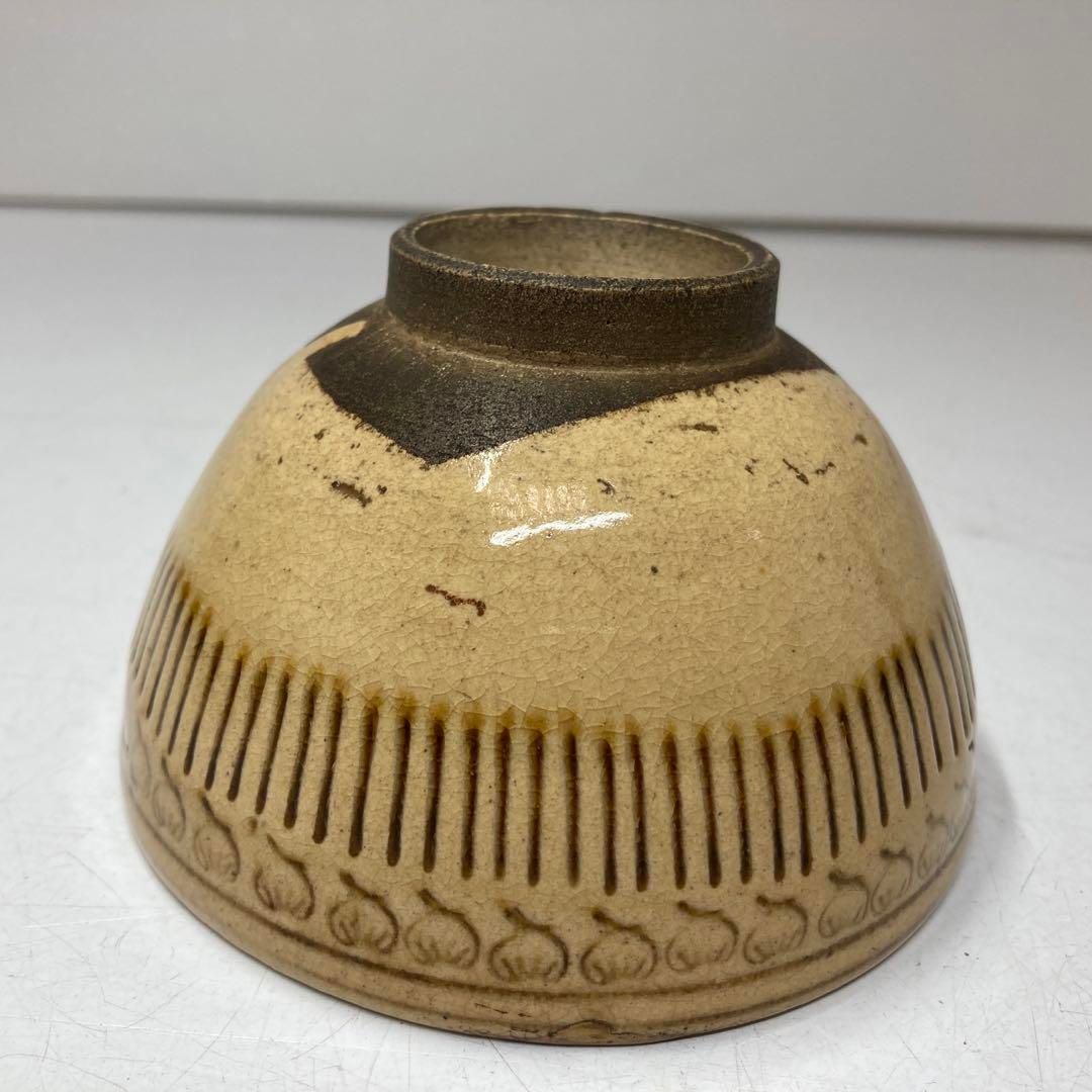 江戸時代　古唐津　茶碗　時代木箱付　東さ5-1229① 江戸時代 古唐津 茶碗 時代木箱付 東さ5-1229① - メルカリ