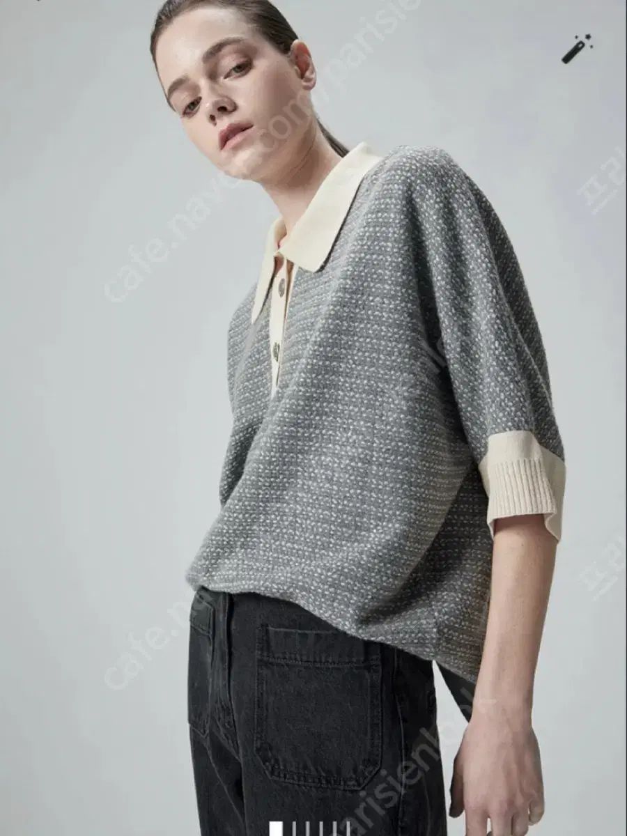 スパンコールニットトップス