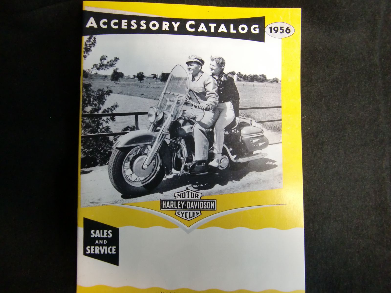 84408 ハーレーダビッドソン、1956年アクセサリーカタログP32ページ