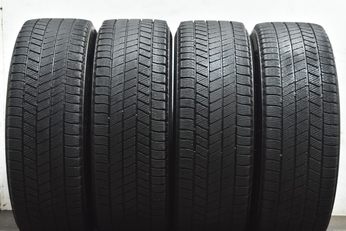 程度良好品 バルミナ 16in 6.5J 53 PCD114.3 ブリヂストン ブリザック VRX3 205 60R16 ステップワゴン プレマシー ノア ヴォクシー TRITUETUBI_COM