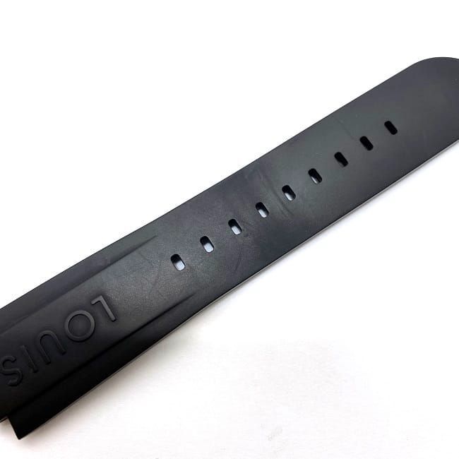 ルイヴィトン 時計 ラバーベルト ブラック ルイヴィトン 腕時計 ラバー