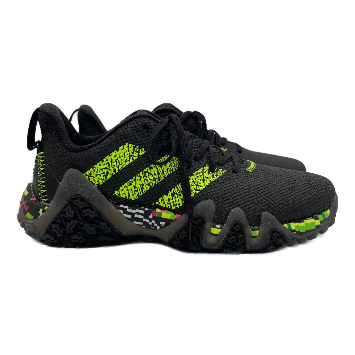 27.5）adidas ゴルフシューズ ✨新品未使用✨　ブラック 使いやすい adidas 2024年モデル アディダス メンズ コードカオス 25