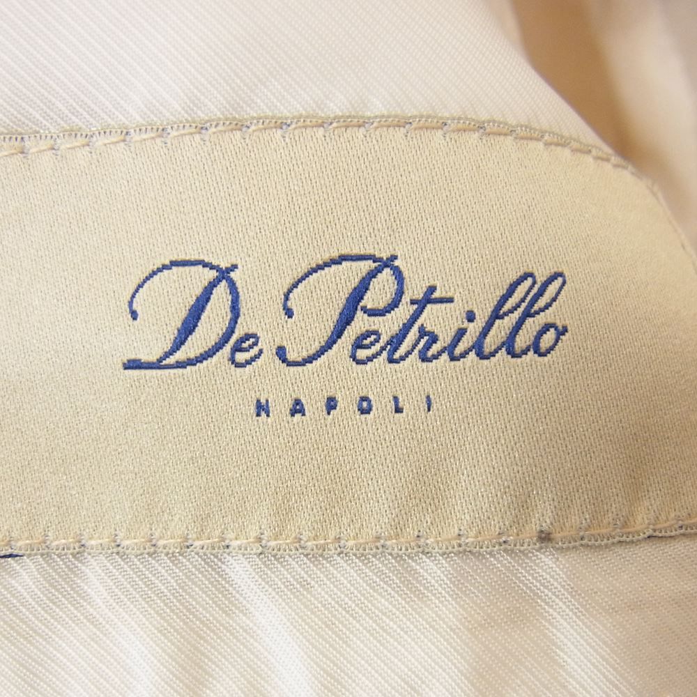 De Petrillo デペトリロ　リネン混　テーラードジャケット　44 De Petrillo デペトリロ リネン混 テーラードジャケット 44 DE