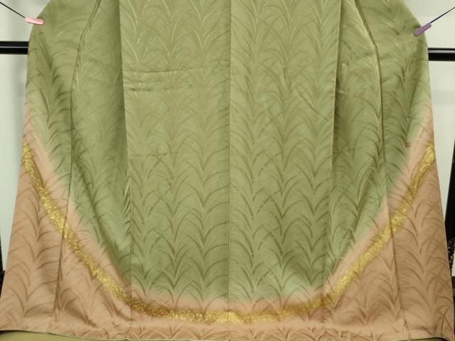 平和屋着物□極上 皇室献上作家 北出与三郎 訪問着 大王松