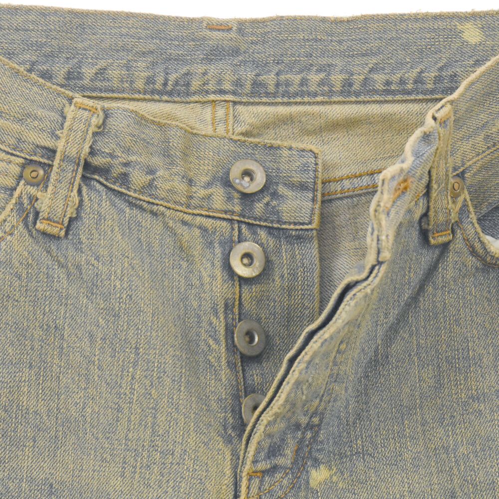 IF SIX WAS NINE (イフシックスワズナイン) MUDMAX DENIM PANTS マッド