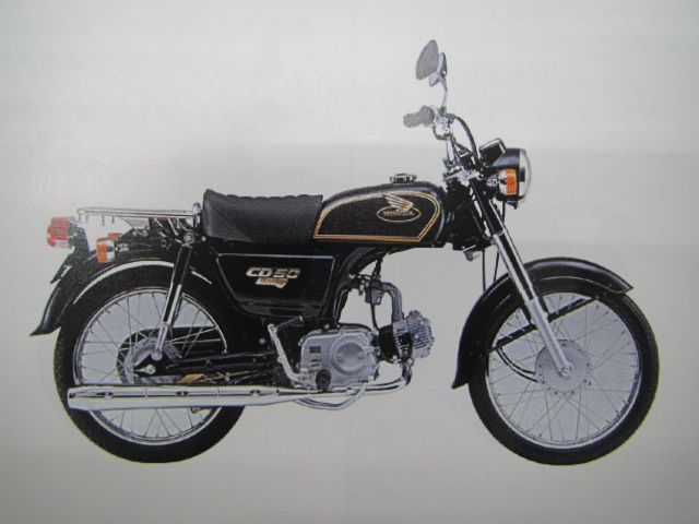 ベンリィCD50 パーツリスト 3版 ホンダ 正規 中古 バイク 整備書