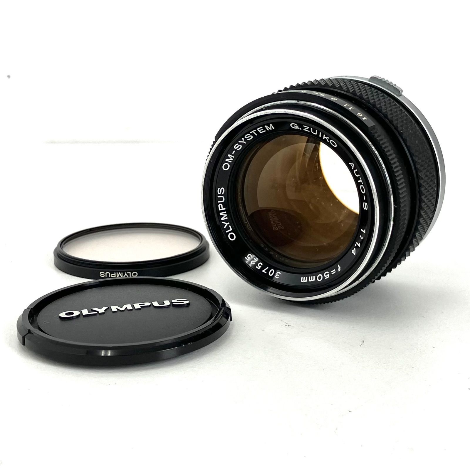 228619】 OLYMPUS OM-SYSTEM G.ZUIKO AUTO-S F1.4 50mm 外観美品