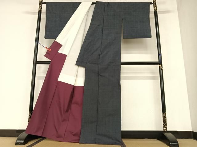 平和屋着物●本場大島紬 一元絣