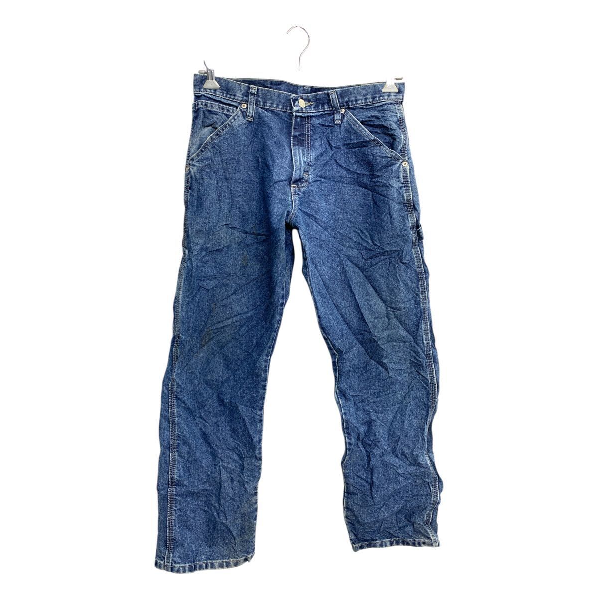 Wrangler デニムペインターパンツ W30 ラングラー インディゴ 古着卸 アメリカ仕入 2501-583