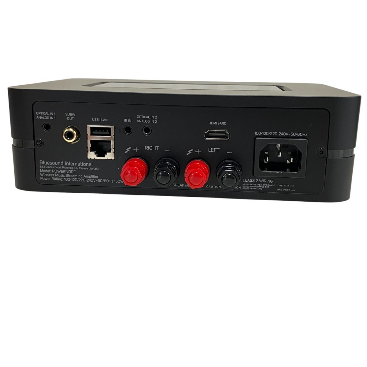 BLUESOUND POWERNODE ワイヤレス ミュージックストリーミング