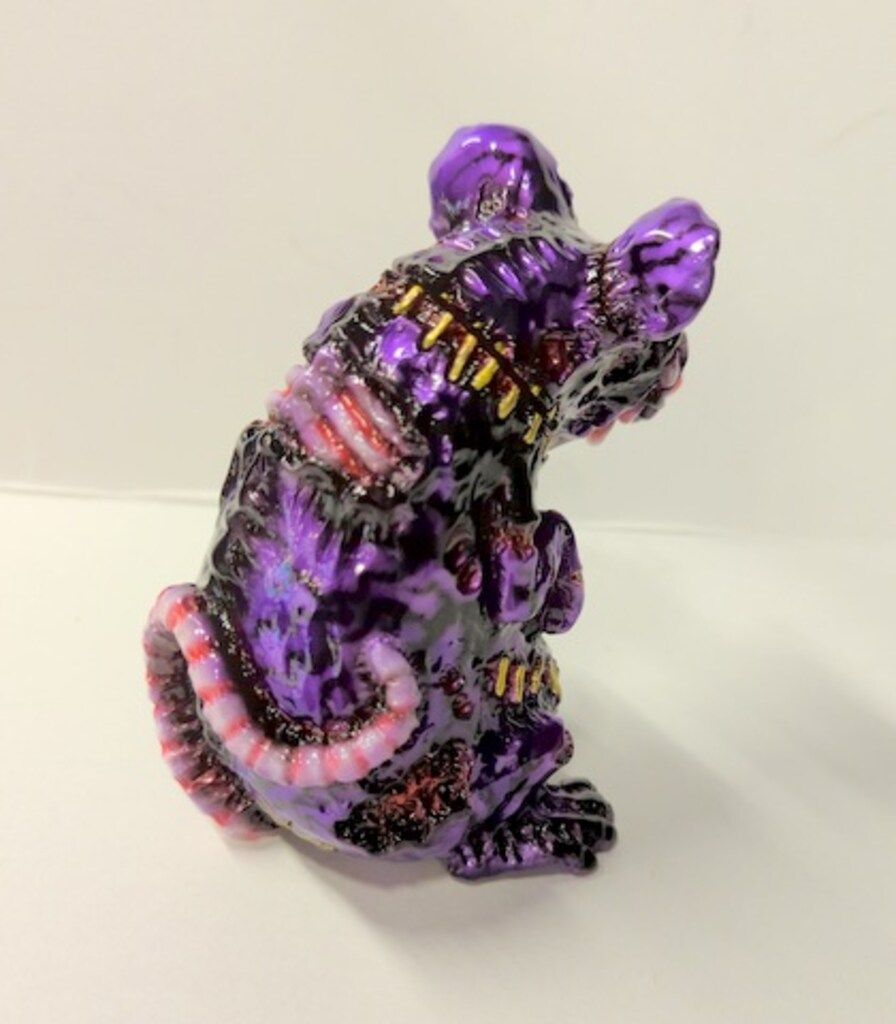 UNDEAD TOYS Kagemaru Designs ゾンビネズミ ドブラット 白成型