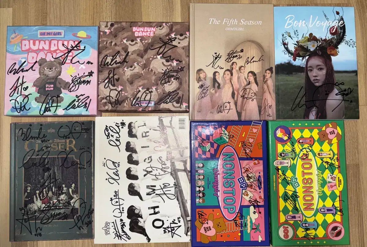 OH MY GIRL(オーマイガール) サイン入り アルバム 13 腸 まとめ売り 出品