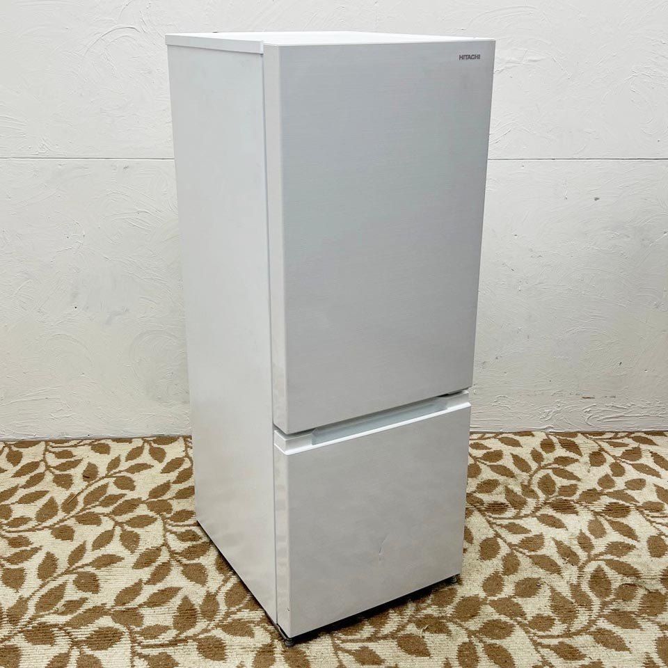 関東一円送料無料】日立 2ドア冷蔵庫 RL-154KA-W/154L/右開き/こ