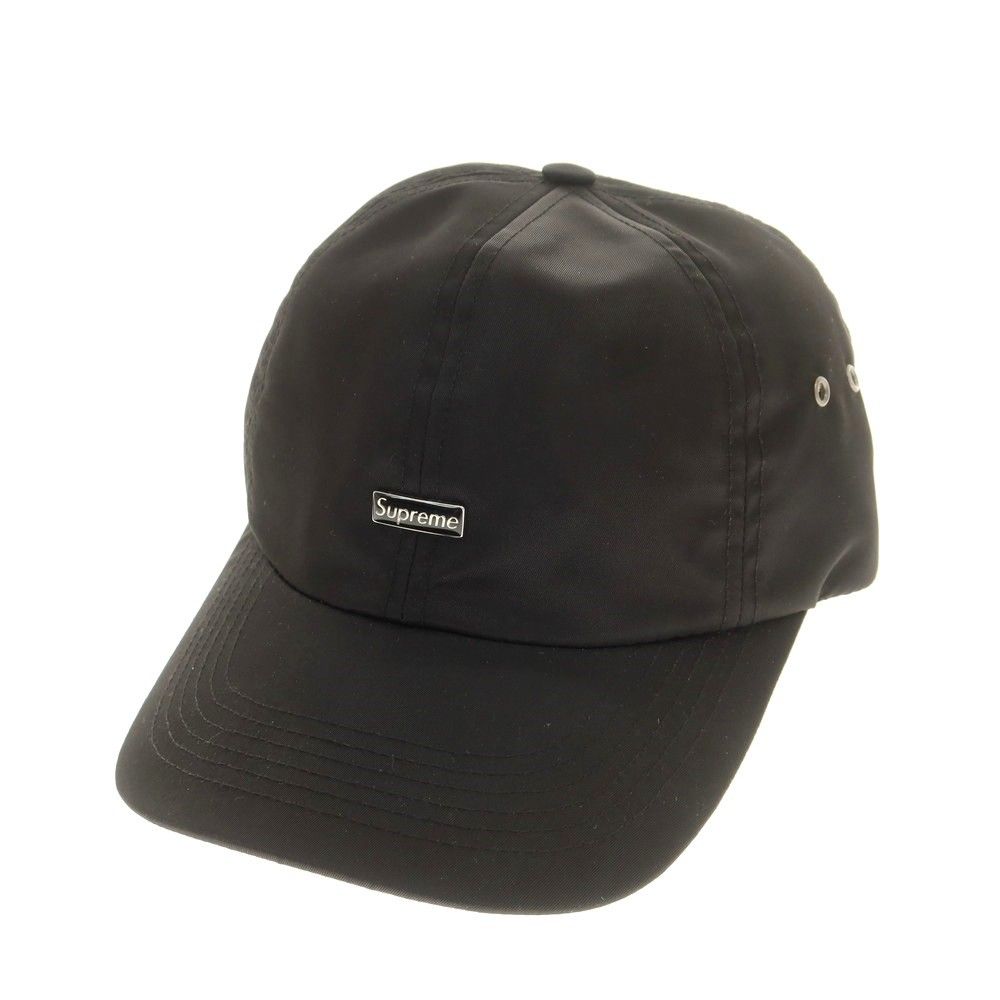 【中古】シュプリーム Supreme 2023年秋冬 Enamel Logo 6-Panel ナイロン キャップ ブラック【メンズ】 中古】シュプリーム Supreme 2023年秋冬 Enamel Logo 6-Panel ナイロン