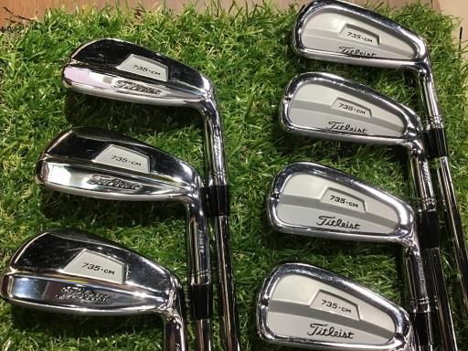タイトリスト Titleist FORGED 735 CM ミラー 8S アイアンセット IR NS PRO 970 フレックスS メンズ 男性用 右利き 右用 Cランク ゴルフクラブ
