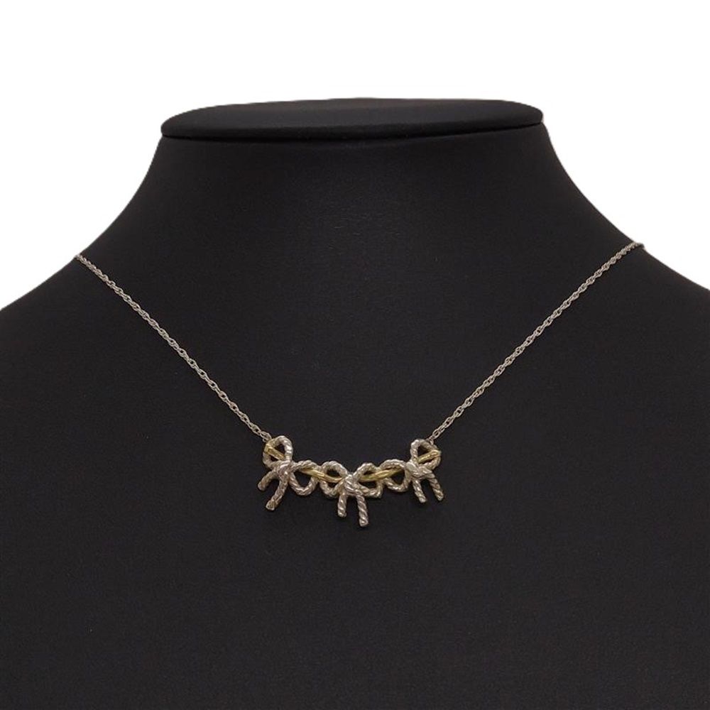 Tiffany & Co. ツイストリボンネックレス k18 Tiffany & Co. ツイストリボンネックレス k18 TIFFANY＆Co