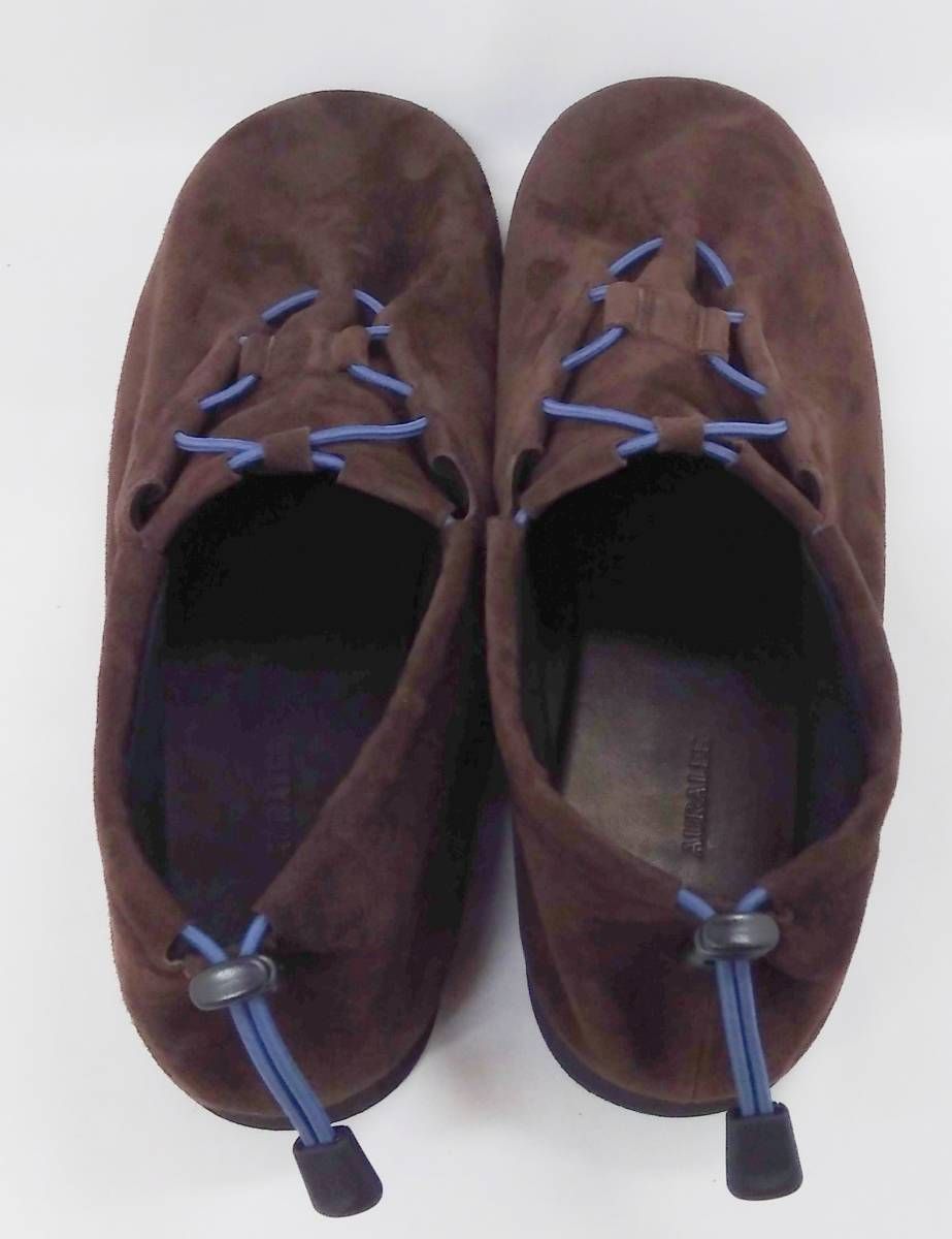 美品 AURALEE / オーラリー / 22AW LAMB SUEDECORD SHOES / 26cm
