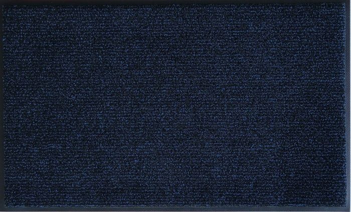 3営業日で発送 クリーンテックス ジャパン 薄型万能マット アイアンホース ストライプ ブルー ブラック 90×180cm BY00026 1枚