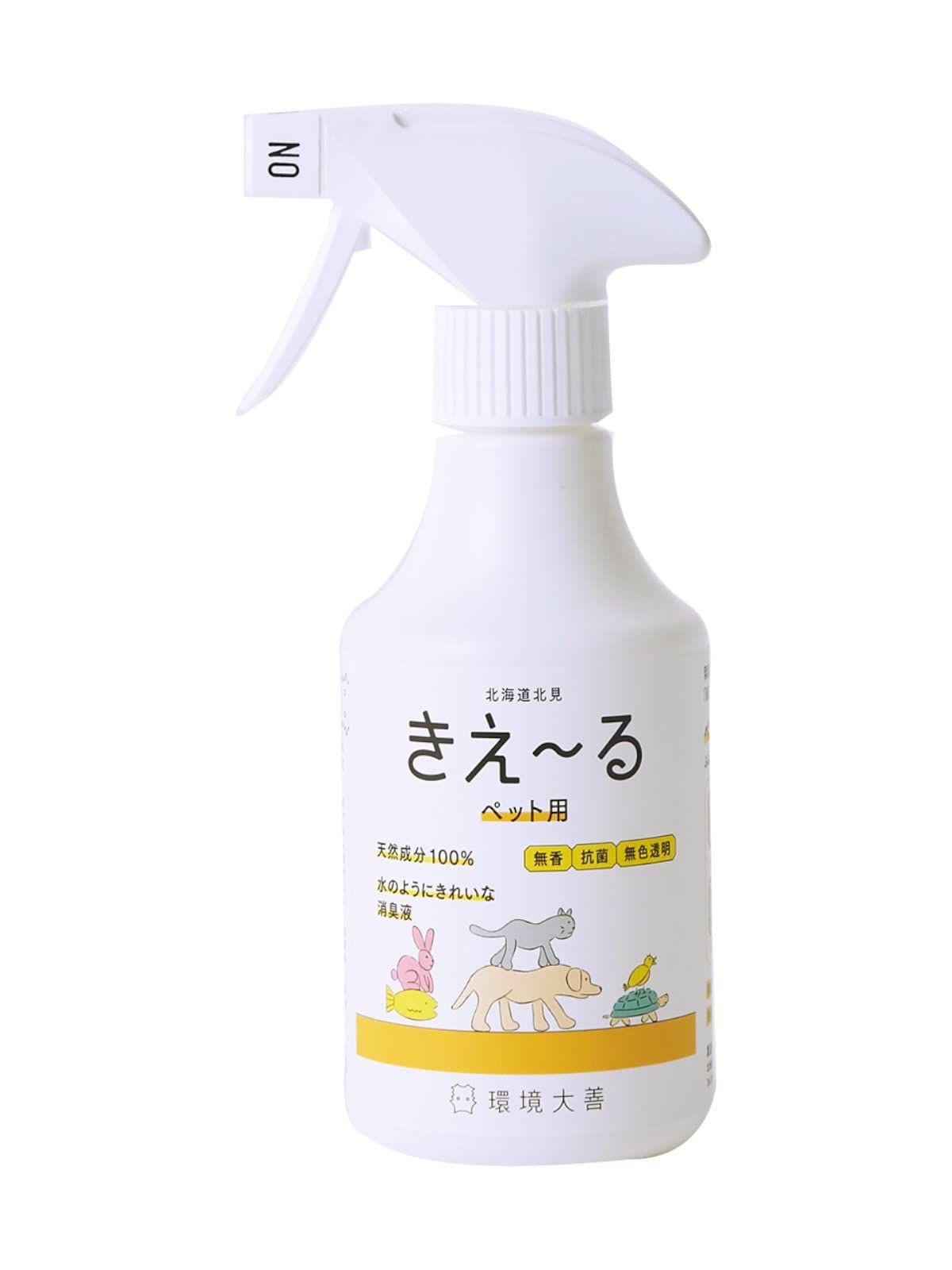 ペット用 消臭スプレー 300ml ペット用品 消臭 無色 無香料 日本製