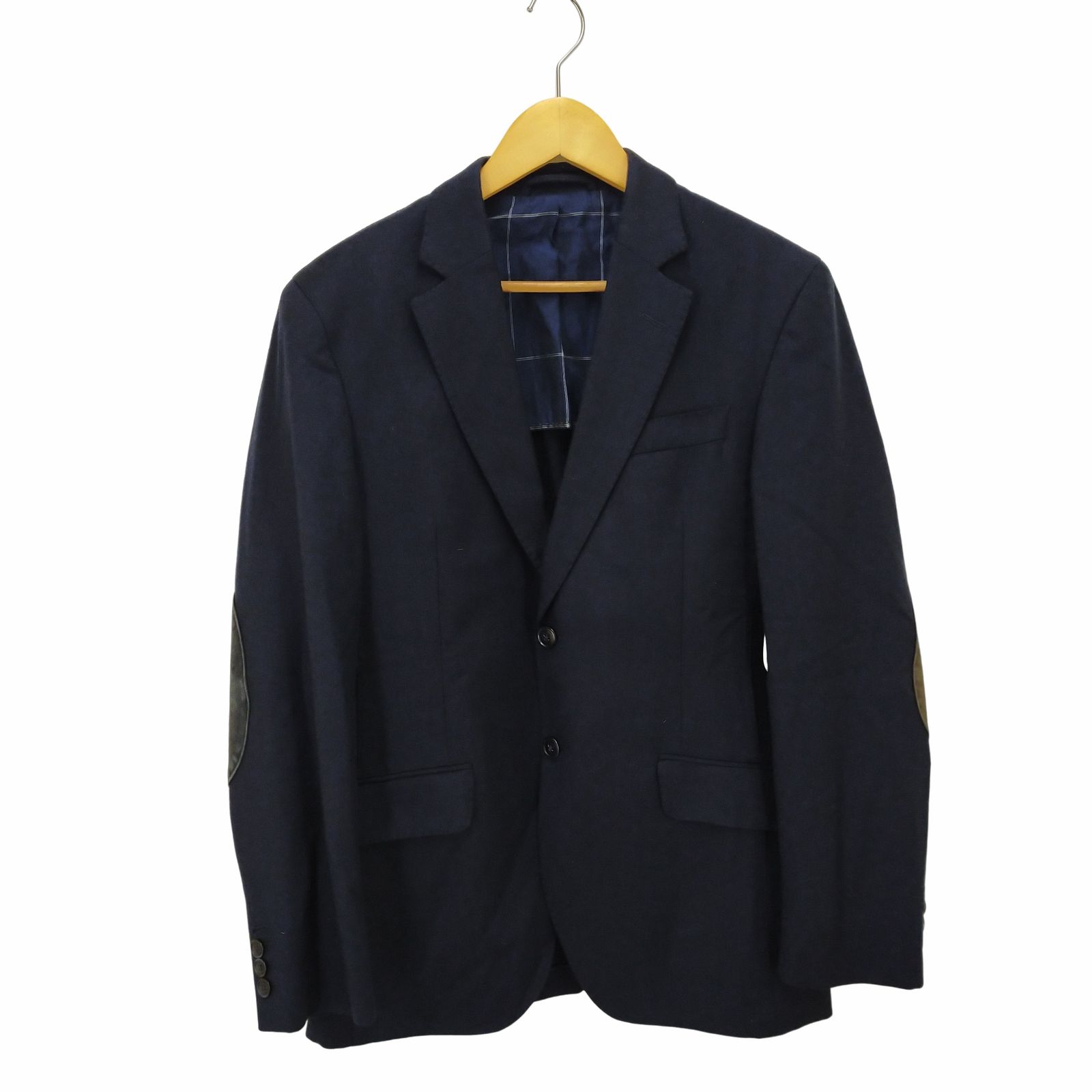 メーカー包装済 HACKETT テーラードジャケット London HACKETT 緑x紺x