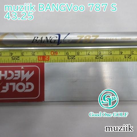シャフト ムジーク muziik BANGVoo 787 S 43.25//0 0609 - メルカリ