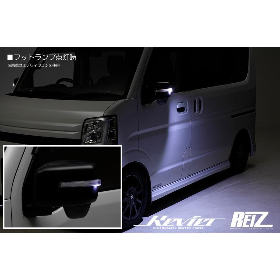 DA17エブリイワゴン REIZ ウインカーミラーレンズ 流星バージョン