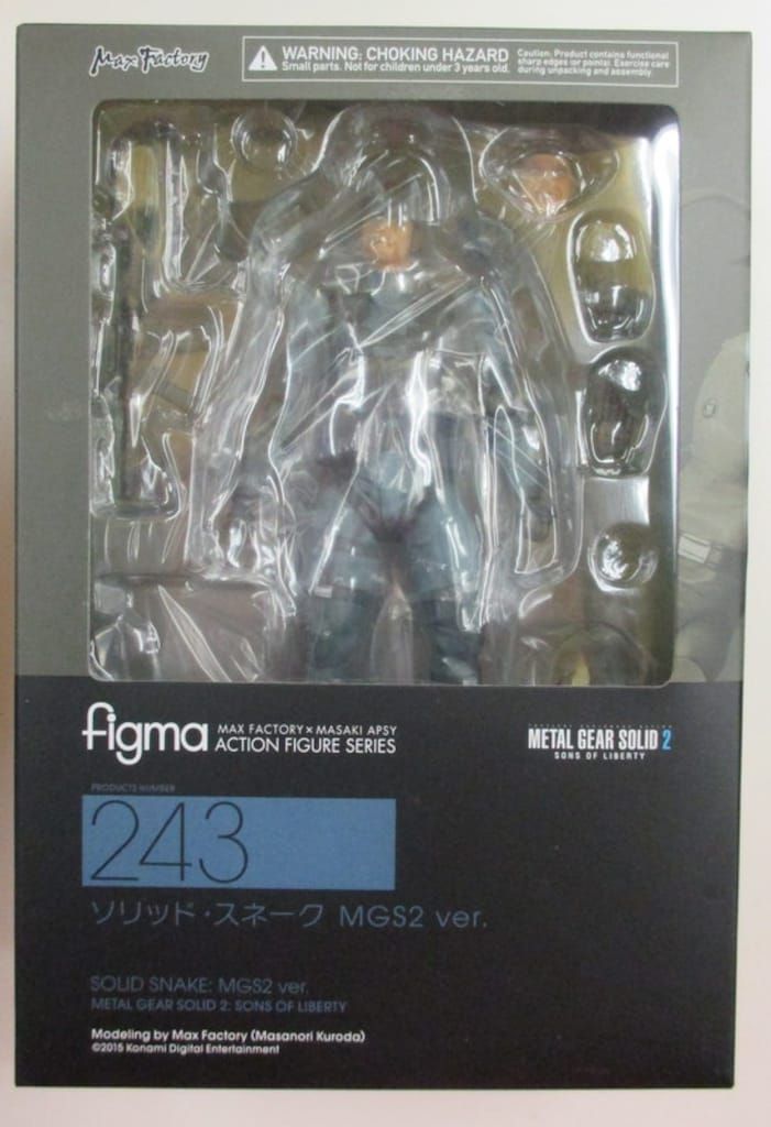 マックスファクトリー figma 243 メタルギアソリッド 【ソリッド・スネーク MGS2ver.】