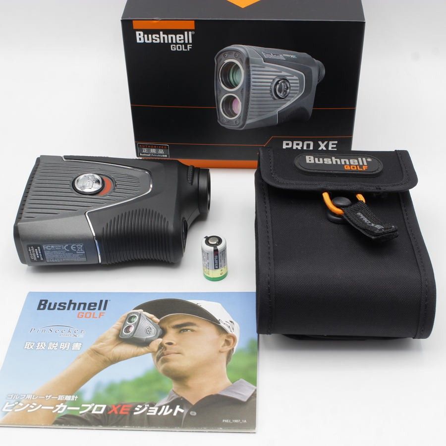 美品】Bushnell PINSEEKER PRO XE JOLT ゴルフ用レーザー距離計 ブッシュネル ピンシーカープロ ジョルト 本体 - メルカリ