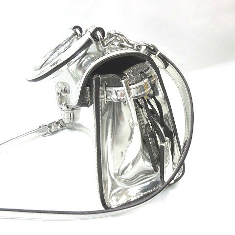 コーチ COACH サミー トップ ハンドル21 シルバー ショルダー