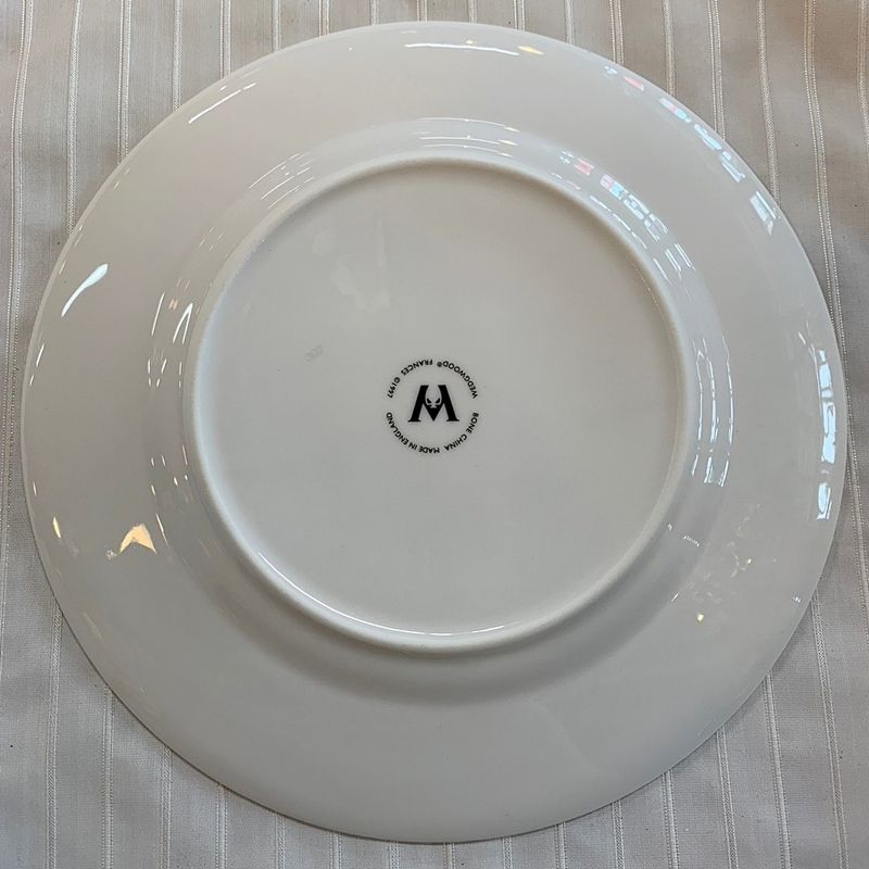 希少 ウェッジウッド フランシス 20cm フローラルプレート 皿 WEDGWOOD