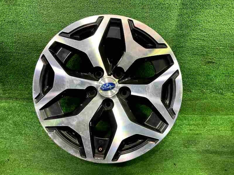 スバルSJフォレスター 純正17インチアルミホイールスタッドレスタイヤ