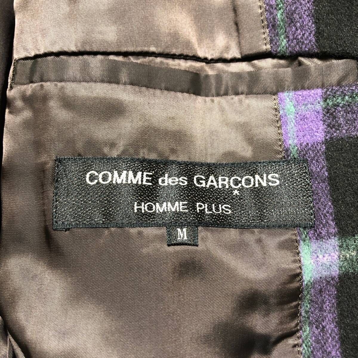 00aw COMME des GARCONS HOMME PLUSテーラードジャケット ドッキング