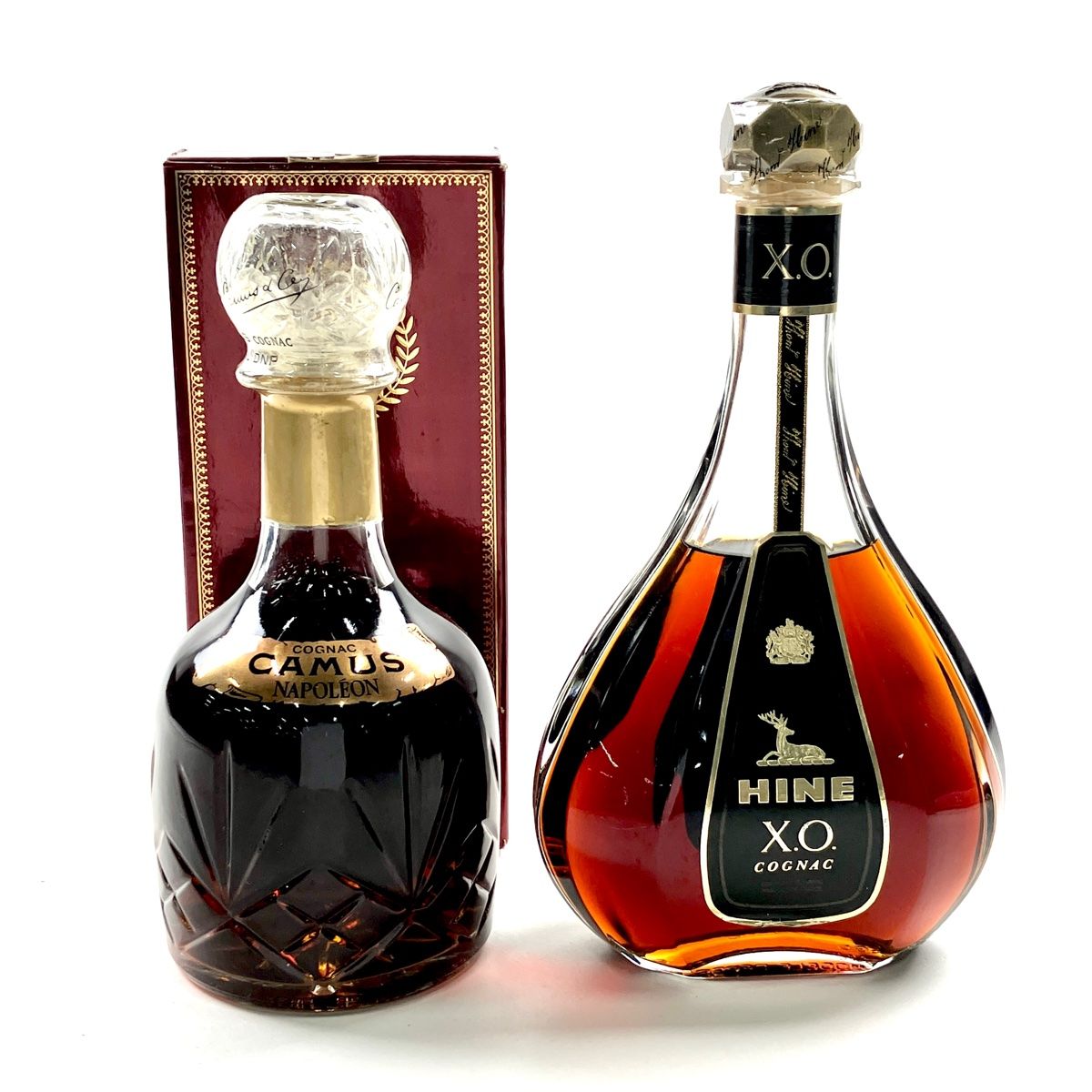 【未開栓・古酒】コニャック（ブランデー）2本セット ヘネシーVSOP ＆ カミュ 未開栓・古酒コニャック（ブランデー）2本セット ヘネシーVSOP